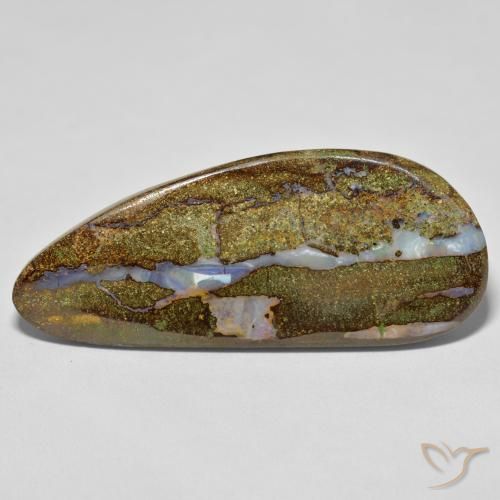 33.35ct طبيعي متعدد الألوان صخر الأوبال, فانسى, غير شفاف