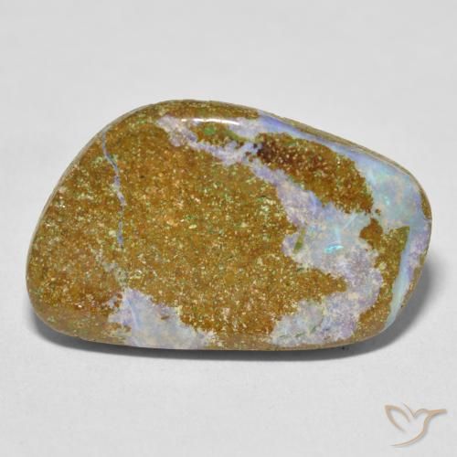 10.71ct طبيعي متعدد الألوان صخر الأوبال, فانسى, غير شفاف