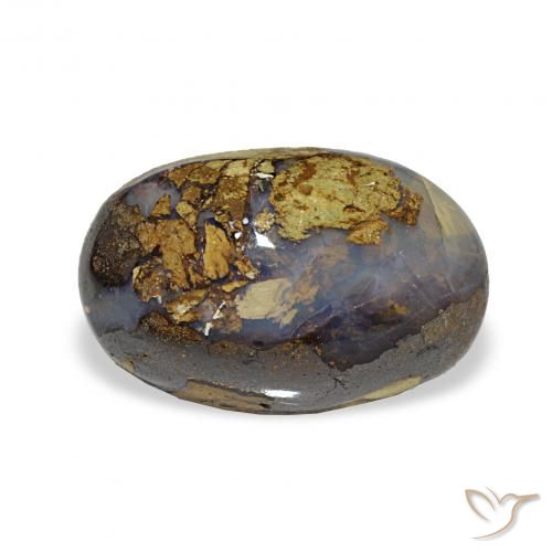 5.70ct متعدد الألوان صخر الأوبال, بيضوي, غير شفاف