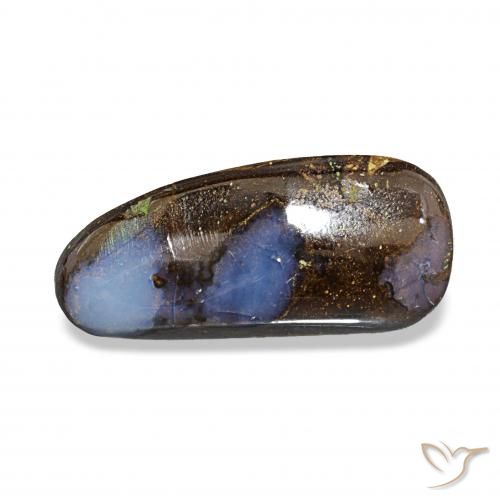 صخر الأوبال متعدد الألوان طبيعي، فانسى، 2.99 قيراط، غير شفاف