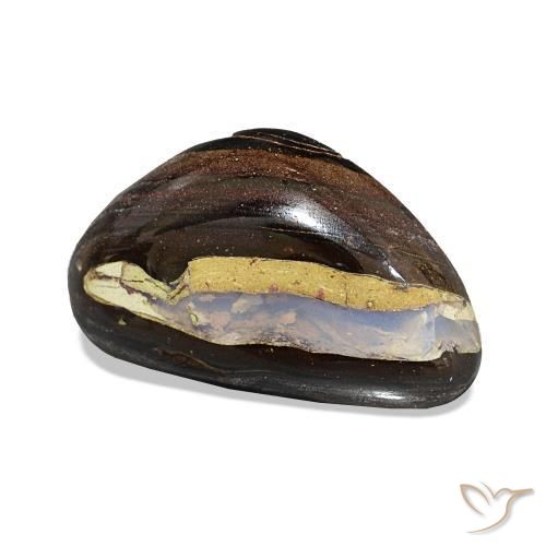 صخر الأوبال متعدد الألوان طبيعي، فانسى، 5.44 قيراط، غير شفاف