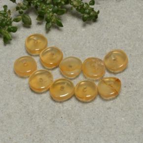 أحجار كارنيليان برتقالى متوسط طبيعية، شكل خيالي، شفاف، وزنها 3.70 قيراط