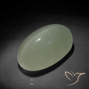 17.40ct طبيعي أخضر أصفر زبرجد عين القطة, بيضوي, شفاف