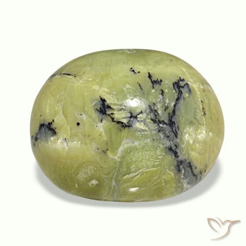 Cat's Eye Opal طبيعي بلون متعدد الألوان، وزن ‎8.96‎ قيراط، شكل بيضاوى، مقاس ‎16.2x13‎ مم