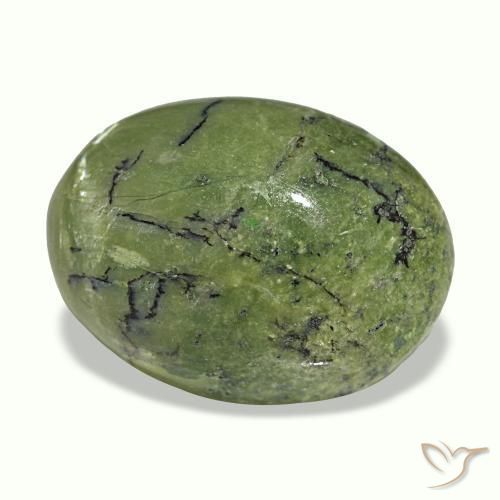 Cat's Eye Opal طبيعي بلون متعدد الألوان، وزن ‎5.72‎ قيراط، شكل بيضاوى، مقاس ‎15.1x11.3‎ مم