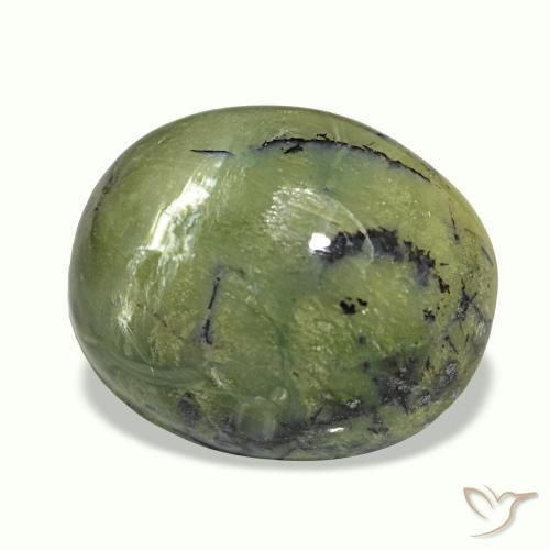Cat's Eye Opal طبيعي بلون متعدد الألوان، وزن ‎6.32‎ قيراط، شكل بيضاوى، مقاس ‎13.8x11.3‎ مم