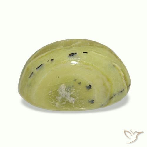 Cat's Eye Opal طبيعي بلون متعدد الألوان، وزن ‎3.73‎ قيراط، شكل بيضاوى، مقاس ‎12.4x7.5‎ مم