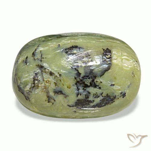 Cat's Eye Opal طبيعي بلون متعدد الألوان، وزن ‎9.57‎ قيراط، شكل بيضاوى، مقاس ‎18.9x12.7‎ مم