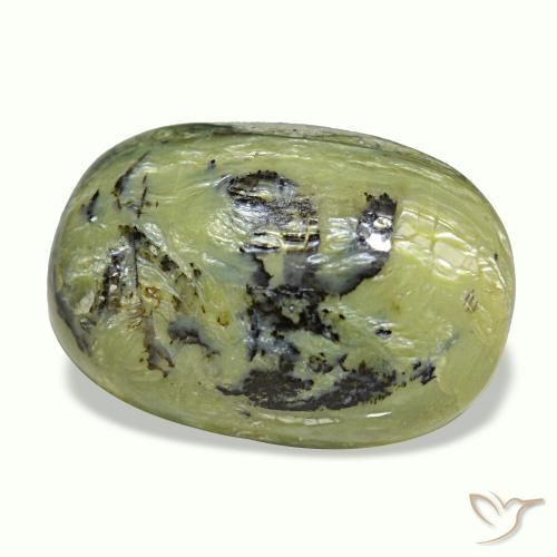 Cat's Eye Opal طبيعي بلون متعدد الألوان، وزن ‎9.57‎ قيراط، شكل بيضاوى، مقاس ‎18.9x12.7‎ مم