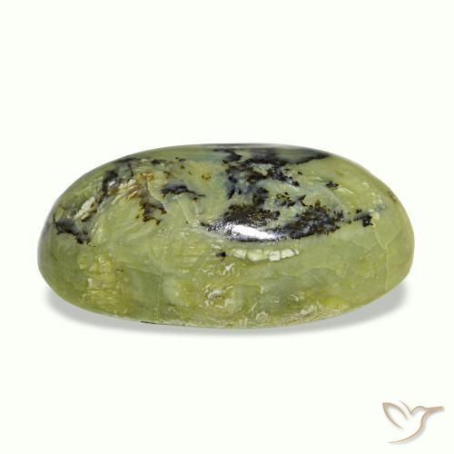 Cat's Eye Opal طبيعي بلون متعدد الألوان، وزن ‎9.57‎ قيراط، شكل بيضاوى، مقاس ‎18.9x12.7‎ مم