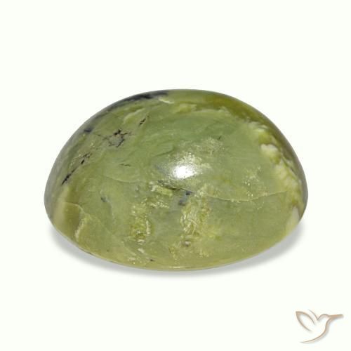 Cat's Eye Opal طبيعي بلون متعدد الألوان، وزن ‎8.01‎ قيراط، شكل بيضاوى، مقاس ‎14.8x13.2‎ مم