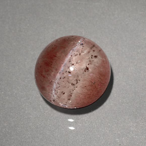 Cat's Eye Scapolite طبيعي بلون بني، وزن ‎2.23‎ قيراط، شكل شفاف، مقاس ‎7.48‎ مم