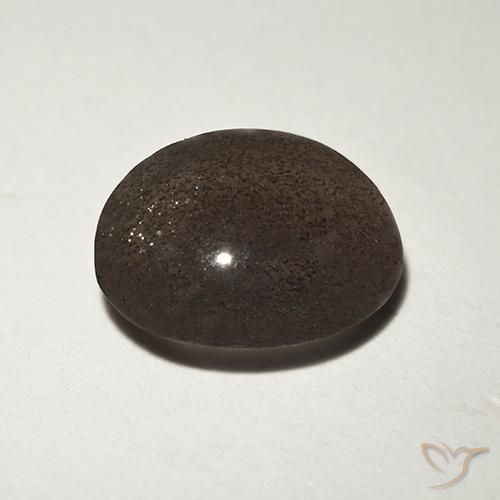 Cat's Eye Scapolite طبيعي بلون بنى متوسط، وزن ‎1.50‎ قيراط، شكل دائري، مقاس ‎7.71‎ مم
