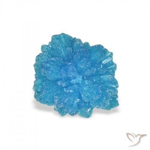 1.15ct طبيعي أزرق سماوى كهربائى كافانسيت, فانسى, غير شفاف