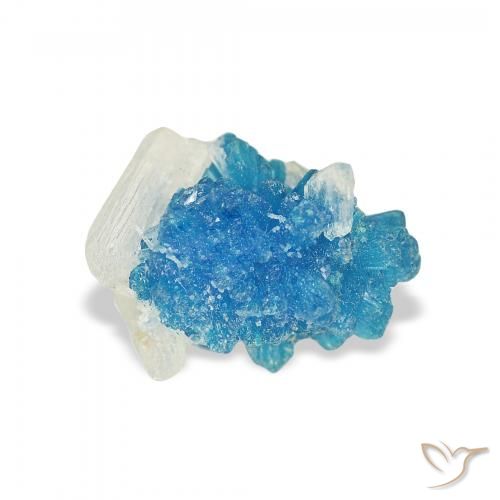 1.80ct طبيعي أزرق سماوى كهربائى كافانسيت, فانسى, غير شفاف