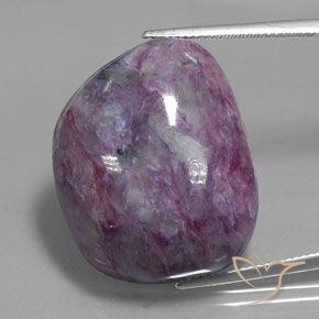 48.12ct طبيعي بنفسجى موف شارويت, فانسى, غير شفاف
