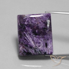 40.10ct طبيعي بنفسجى داكن-متوسط شارويت, باجيت, غير شفاف