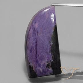 29.81ct طبيعي بنفسجى غامق شارويت, فانسى, غير شفاف