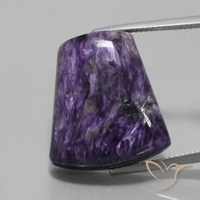32.77ct طبيعي بنفسجى داكن شارويت, فانسى, غير شفاف