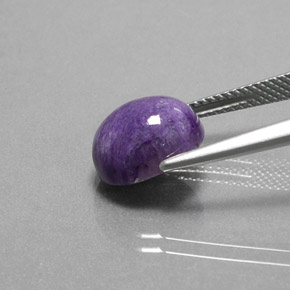 شارويت البنفسجي طبيعي، قصة بيضاوى، 4.20 قيراط، غير شفاف