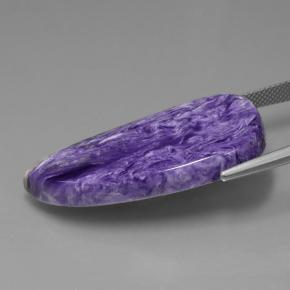 شارويت بنفسجى داكن-متوسط طبيعي، شكل خيالي، 32.38 قيراط، غير شفاف