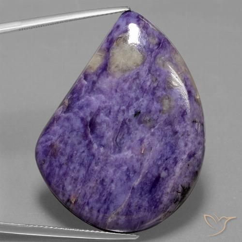54.00ct طبيعي بنفسجى متوسط شارويت, فانسى, غير شفاف