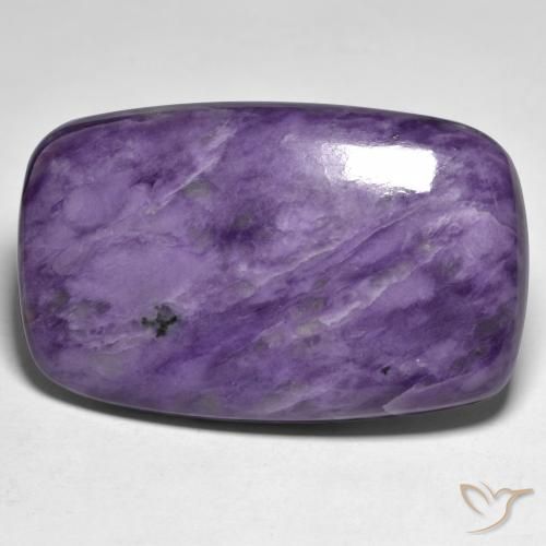 61.30ct طبيعي بنفسجى أرجوانى مخملى شارويت, وسادة, غير شفاف