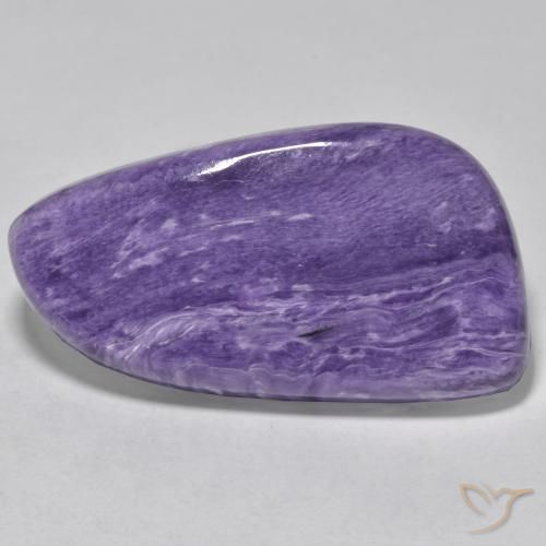 46.54ct طبيعي بنفسجى متوسط شارويت, فانسى, غير شفاف