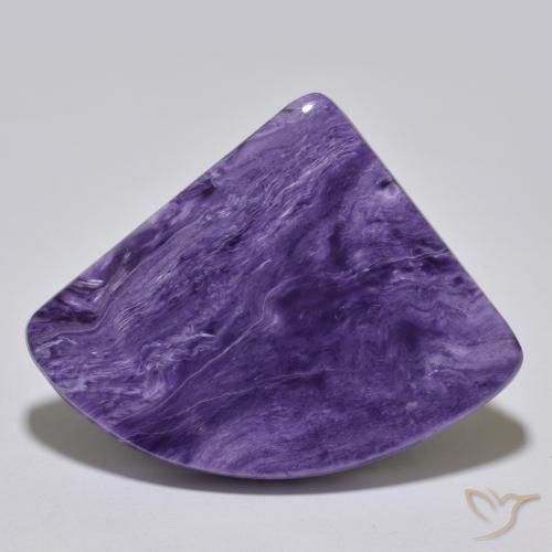 55.11ct طبيعي بنفسجى متوسط شارويت, فانسى, غير شفاف