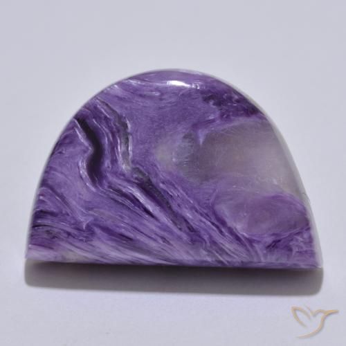 16.25ct طبيعي بنفسجى داكن شارويت, فانسى, غير شفاف