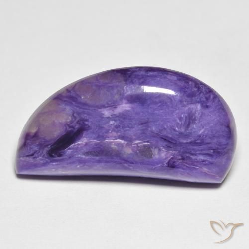 12.59ct طبيعي Medium Dark-Violet شارويت, فانسى, غير شفاف