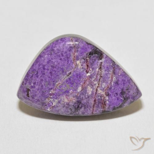 21.33ct طبيعي بنفسجى متوسط شارويت, فانسى, غير شفاف