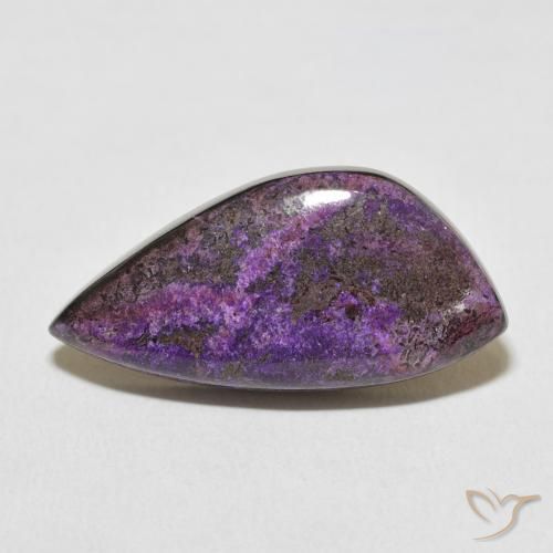 16.06ct طبيعي بنفسجى داكن شارويت, فانسى, غير شفاف