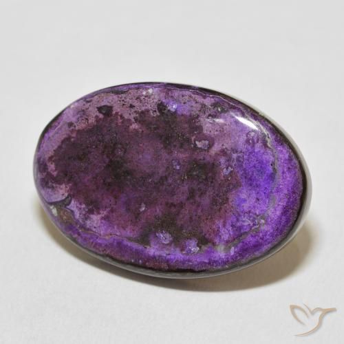 شارويت Medium Dark-Violet طبيعي، بيضوي، 20.25 قيراط، غير شفاف