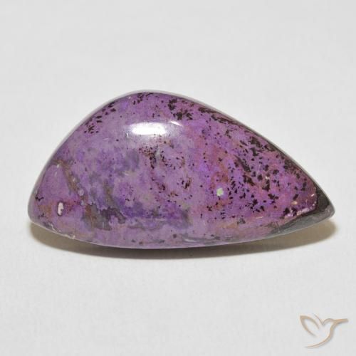 17.24ct طبيعي بنفسجى متوسط شارويت, فانسى, غير شفاف