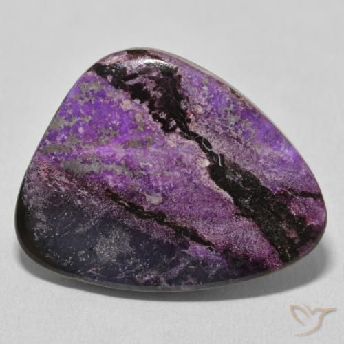 21.42ct طبيعي Medium Dark-Violet شارويت, فانسى, غير شفاف