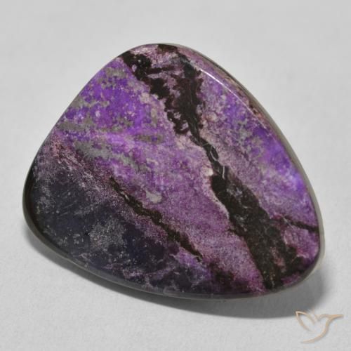 شارويت Medium Dark-Violet طبيعي، فانسى، 21.42 قيراط، غير شفاف