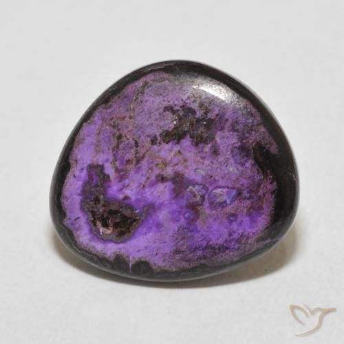 14.04ct طبيعي بنفسجى أرجوانى مخملى شارويت, فانسى, غير شفاف