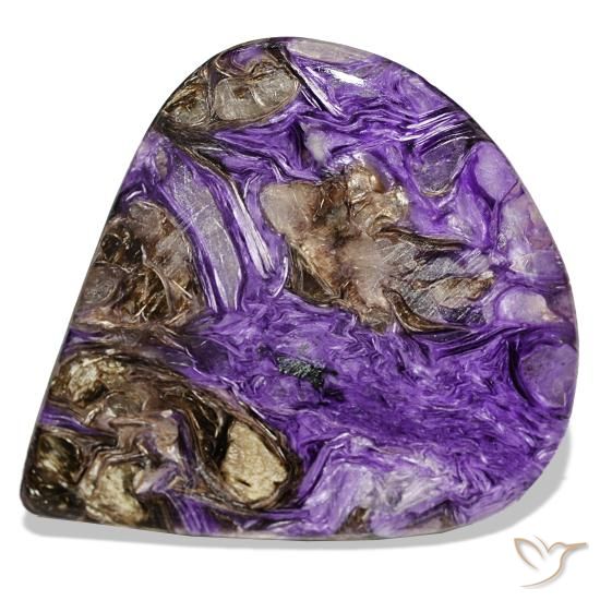 80.16ct بنفسجي شارويت, شكل الكمثرى, غير شفاف