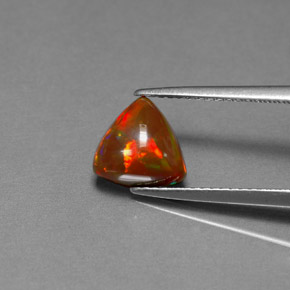 شوكولاتة أوبال متعدد الألوان طبيعي، شفاف، 1.35 قيراط، شفاف / نصف شفاف