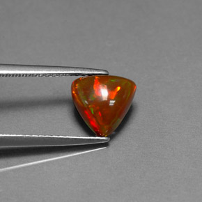 شوكولاتة أوبال متعدد الألوان طبيعي، شفاف، 1.35 قيراط، شفاف / نصف شفاف