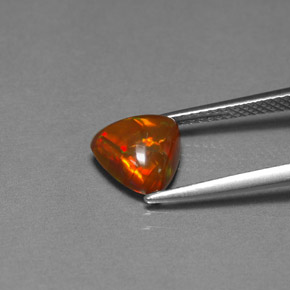 شوكولاتة أوبال متعدد الألوان طبيعي، شفاف، 1.35 قيراط، شفاف / نصف شفاف