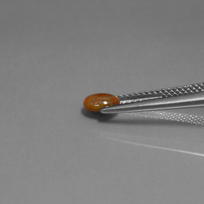 شوكولاتة أوبال متعدد الألوان طبيعي، قصة بيضاوى، 0.34 قيراط، غير شفاف