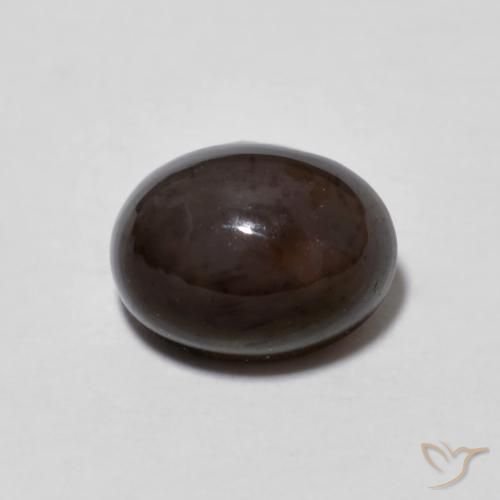 1.02ct طبيعي متعدد الألوان شوكولاتة أوبال, بيضوي, شفاف