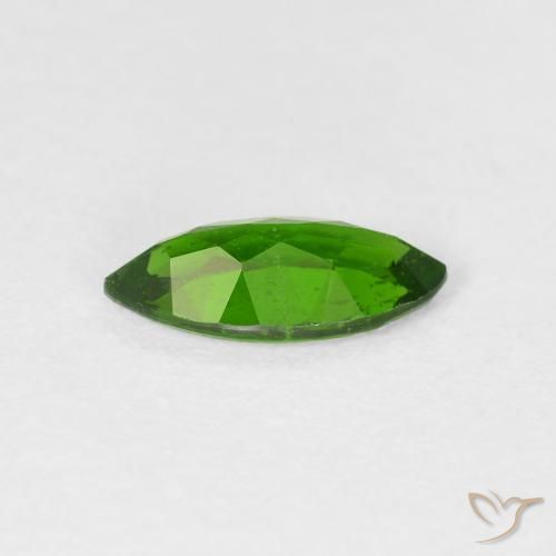 كروم ديوبسيد Medium Dark-Green طبيعي، ماركيز، 0.97 قيراط، VS-SI