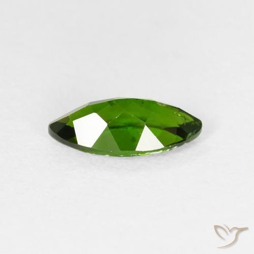 ديوبسيد كروم Medium Dark-Green طبيعي، ماركيز، 1.20 قيراط، VS-SI