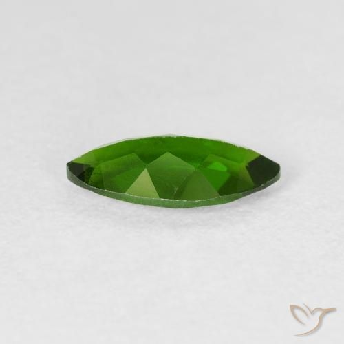 كروم ديوبسيد Medium Dark-Green طبيعي، ماركيز، 1.05 قيراط، VS-SI