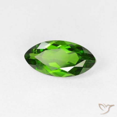 كروم ديوبسيد Medium Dark-Green طبيعي، ماركيز، 1.26 قيراط، VS-SI