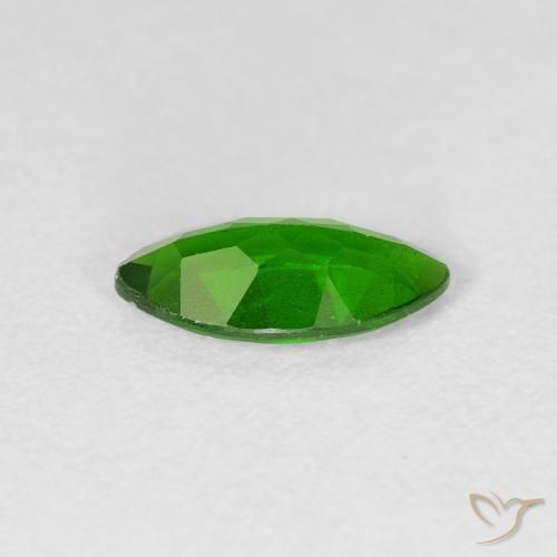 كروم ديوبسيد Medium Dark-Green طبيعي، ماركيز، 1.11 قيراط، VS-SI