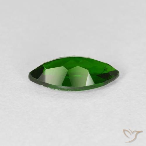 كروم ديوبسيد Medium Dark-Green طبيعي، ماركيز، 1.13 قيراط، VS-SI
